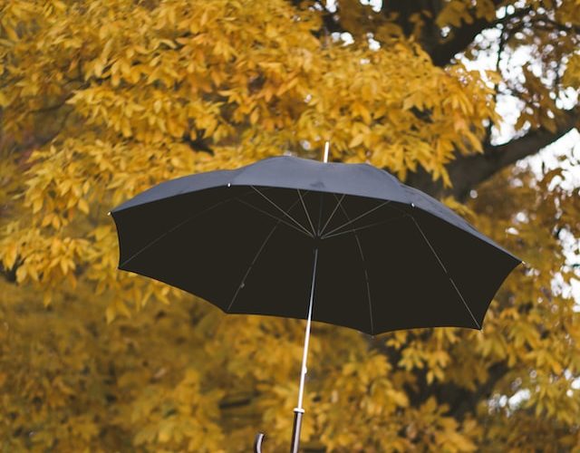 Paraply med logo – den perfekte reklamegave